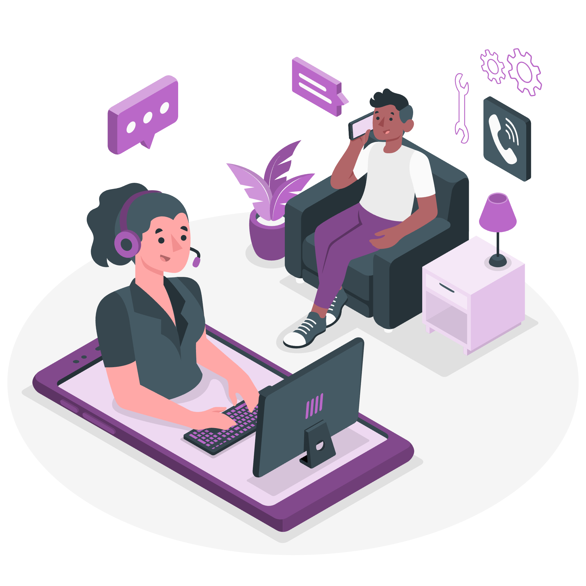 Call center-amico